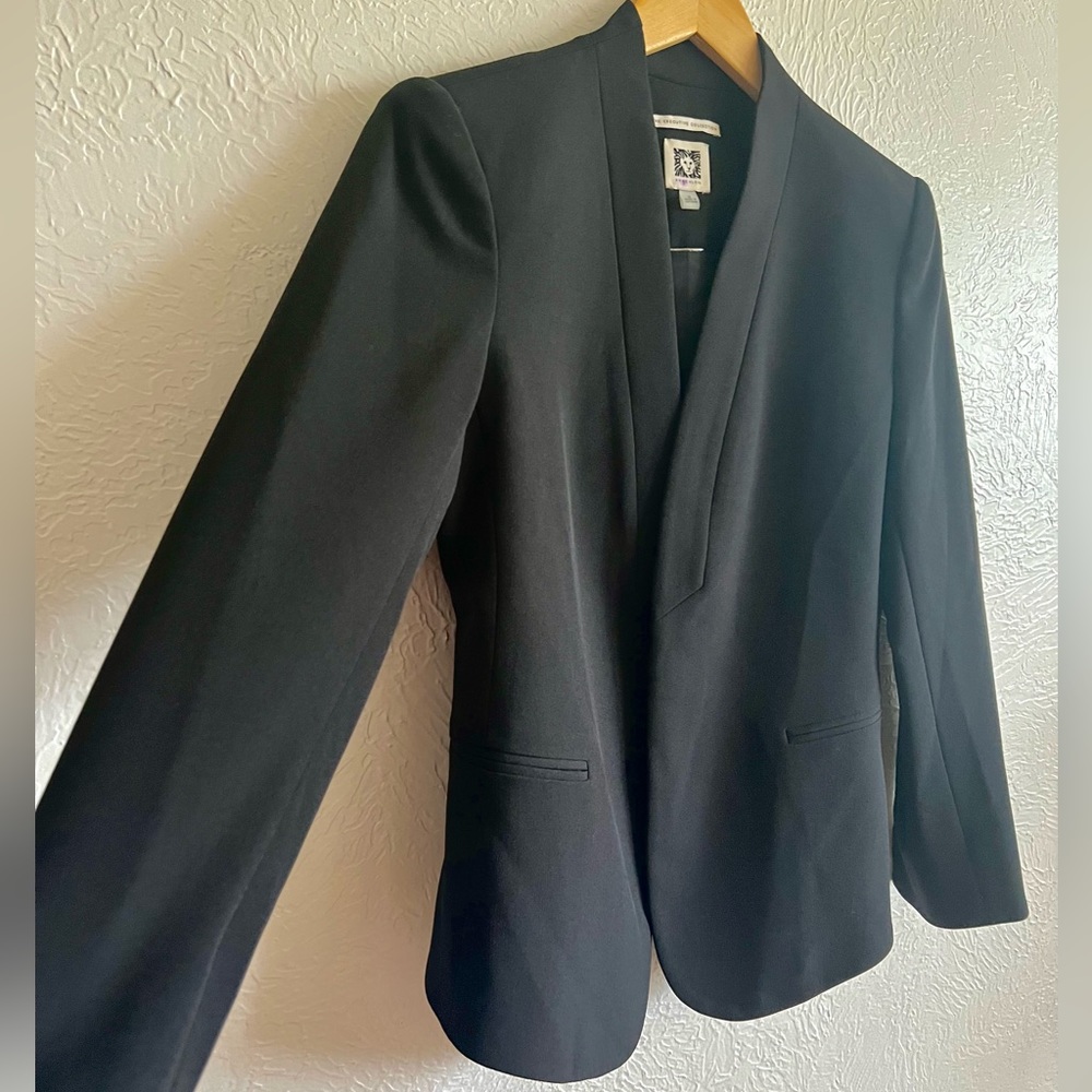 Anne Klein Executive Collection Blazer Black Size 0